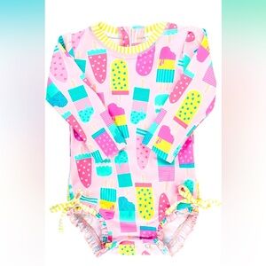 [Ruffle Butts] NWOT Ice Cream Social Swimsuit
